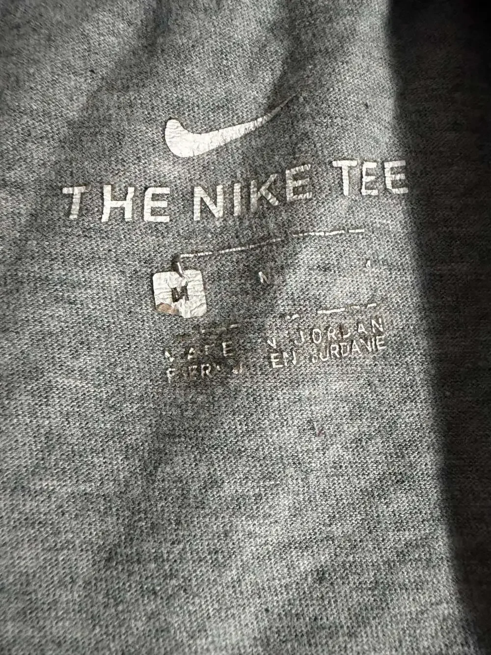 Nike The Nike Tee Gray Graphic T-Shirt